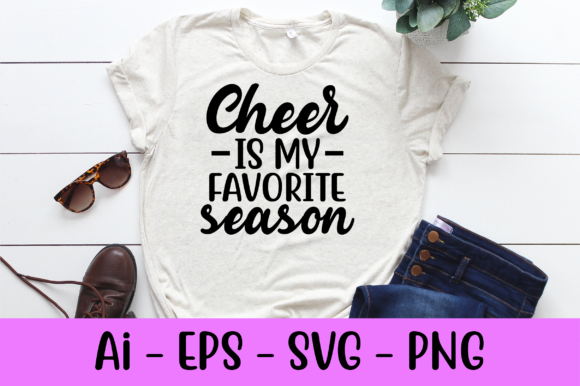 Cheer is My Favorite Season Svg