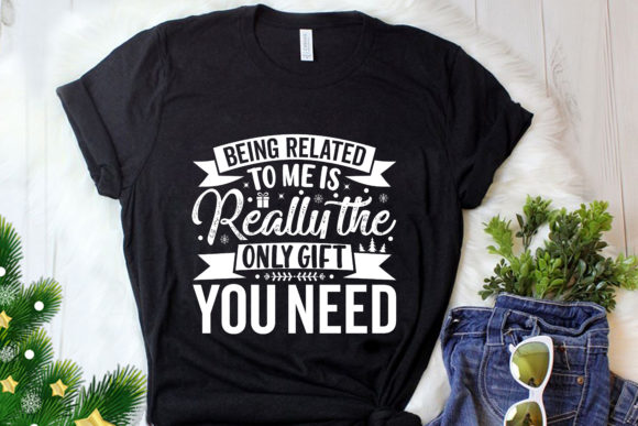 Christmas SVG Quotes Graphics for T-Shirt Designs