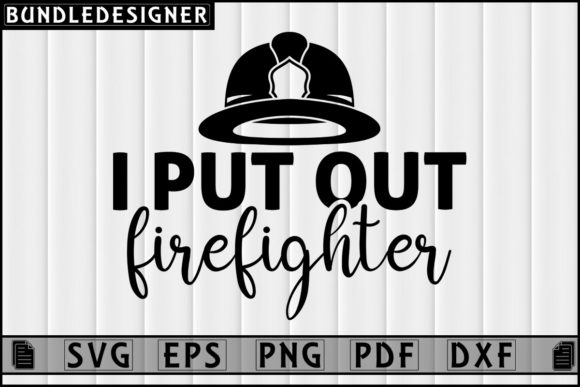 Firefighter-Vector Graphics for Print Templates & Web