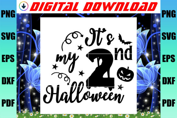 It's My 2nd Halloween Graphics & Print Templates