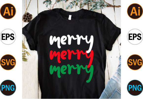 Merry Christmas Typography SVG: Graphics & Print Templates Review