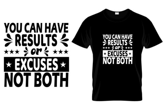 Motivational Tshirt Design Template: Graphics & Print Templates