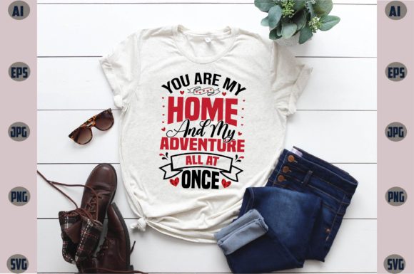 Valentine's Day Typography SVG for T-Shirt Designs and Graphics